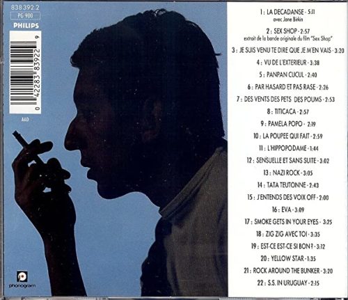 Gainsbourg - Je Suis Venu Te Dire Que Je M'En Vais - Vol.6: 1972 • 1973 • 1975 – Bild 2