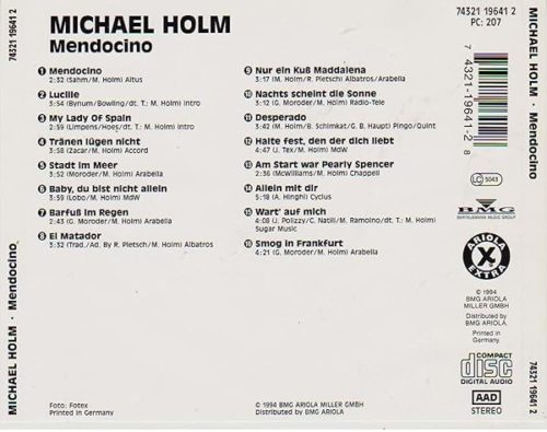 Michael Holm  -  Mendocino – Bild 2