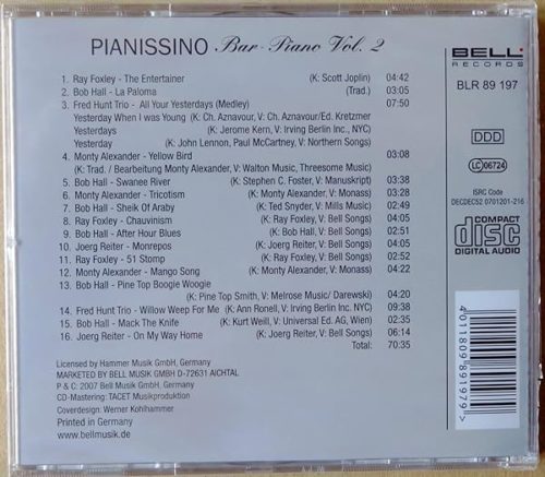 Pianissimo Bar - Piano Vol. 2 – Bild 2