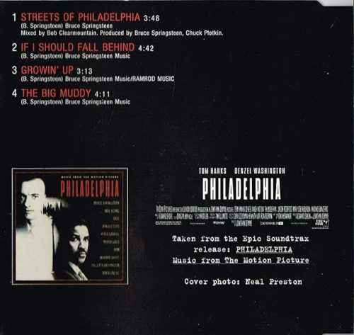 Bruce Springsteen  -  Streets Of Philadelphia – Bild 3